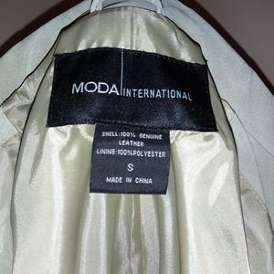 Moda International  Genuine Leather Jacket